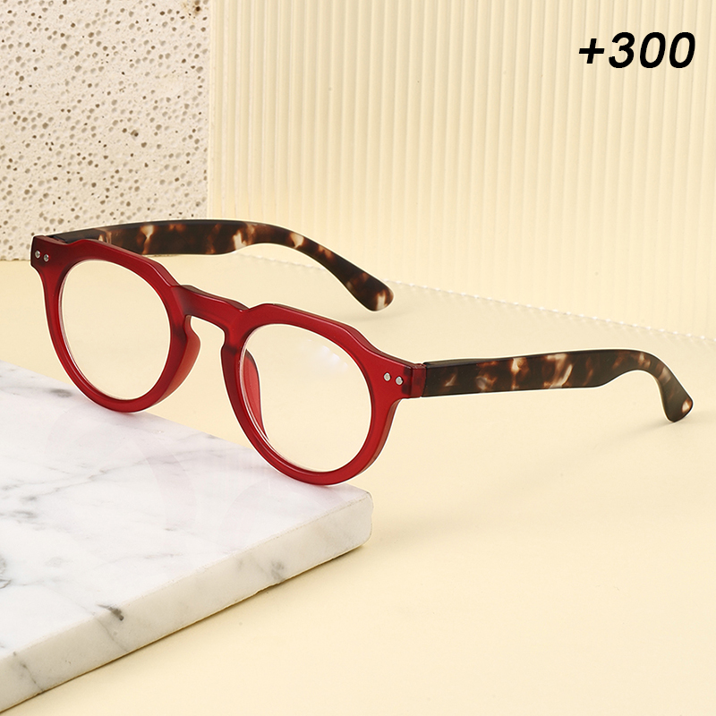 Lunettes de lecture rondes rétro pour hommes et femmes, lunettes à monture complète adaptées aux hommes et aux femmes, idéales pour la lecture