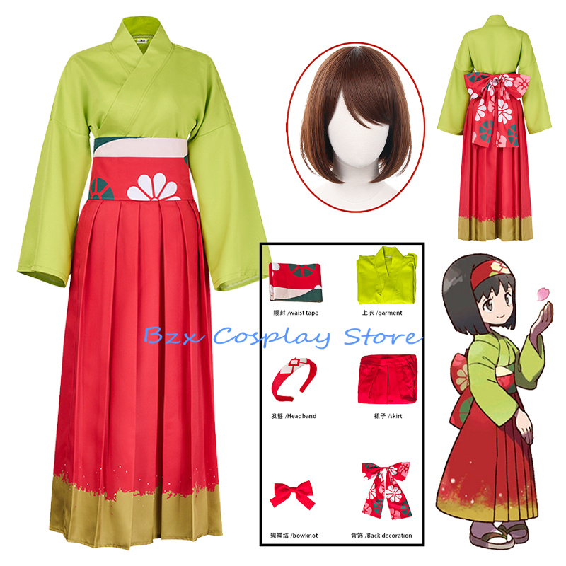 Ekick Anime Cosplay Costume pour femme, salle de sport Leader, uniforme Kimono, robe, ensemble de fête d'Halloween, 03