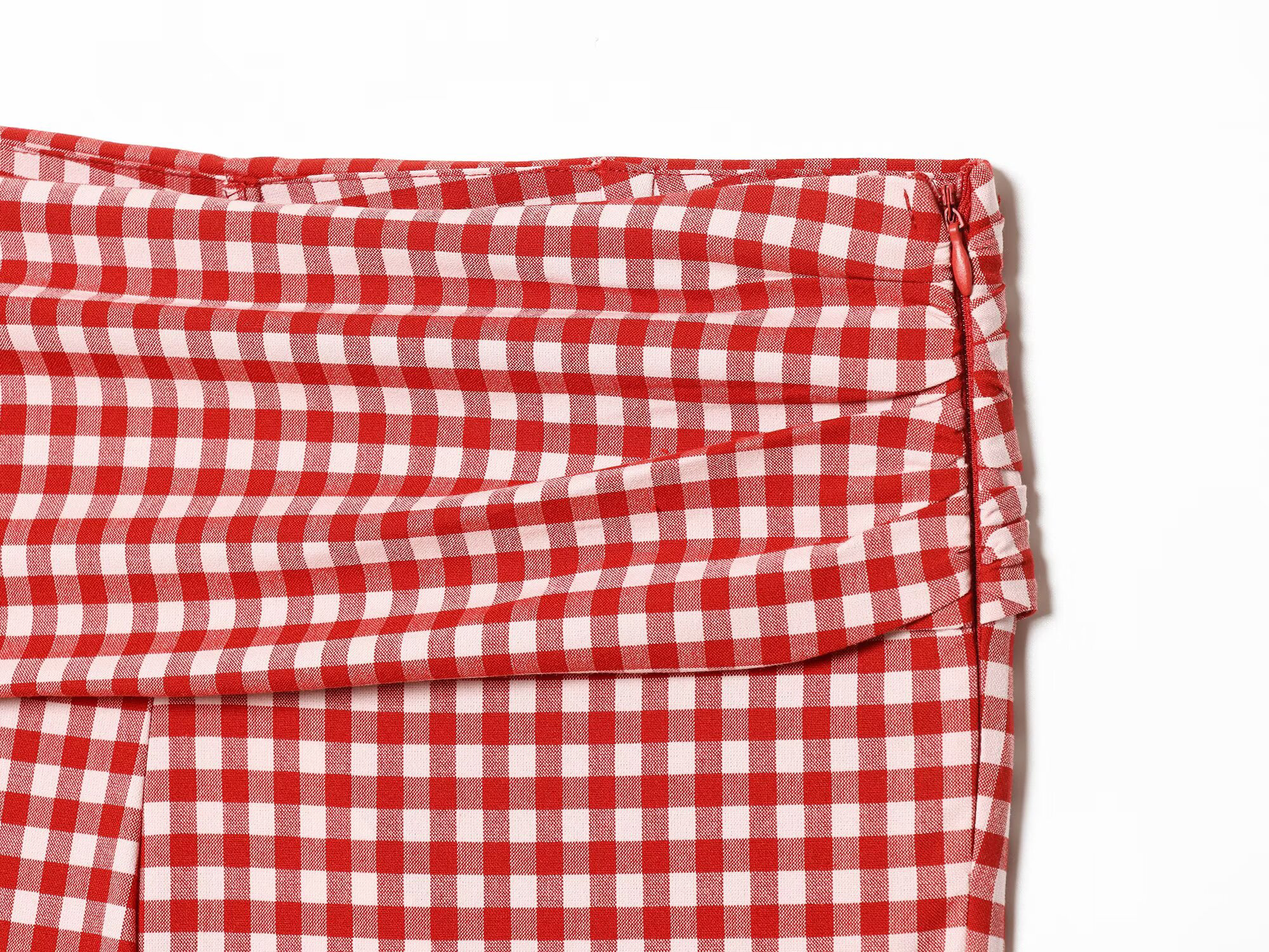 Vêtements pour femmes de style européen et américain, nouvelle mode, ensemble haut court sans manches à col haut et pantalon à carreaux