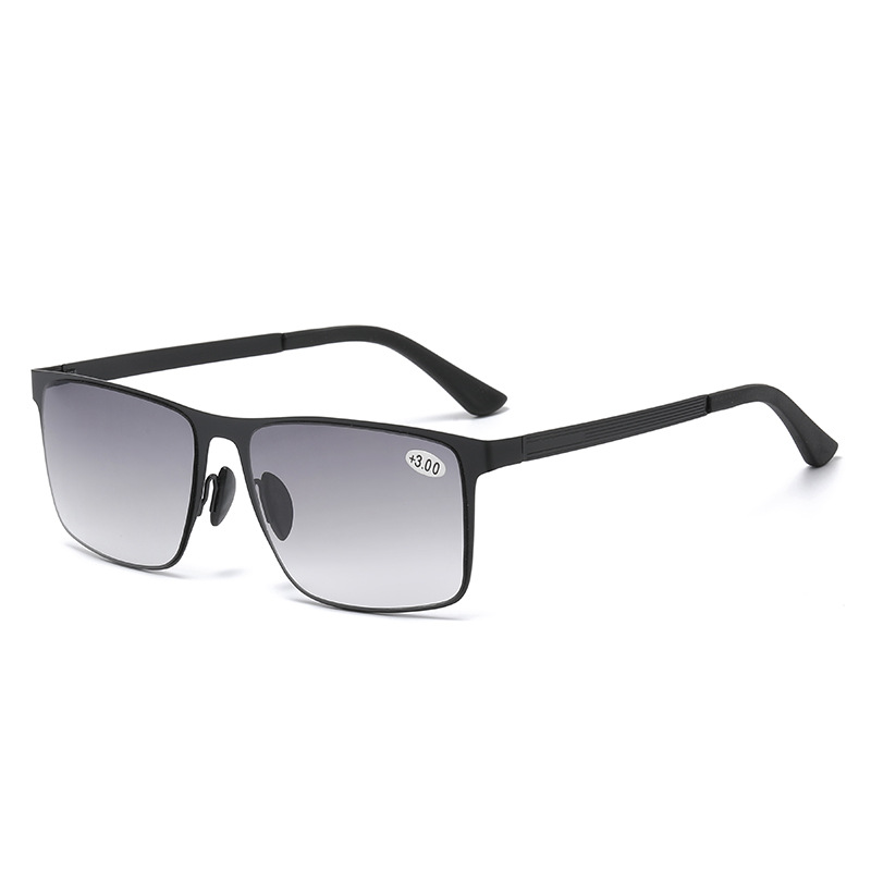 Femmes hommes mode lunettes de lecture bifocales multifonctionnel Vintage presbytie lunettes Protection UV lunettes de soleil nuances + 1.0 + 3.5