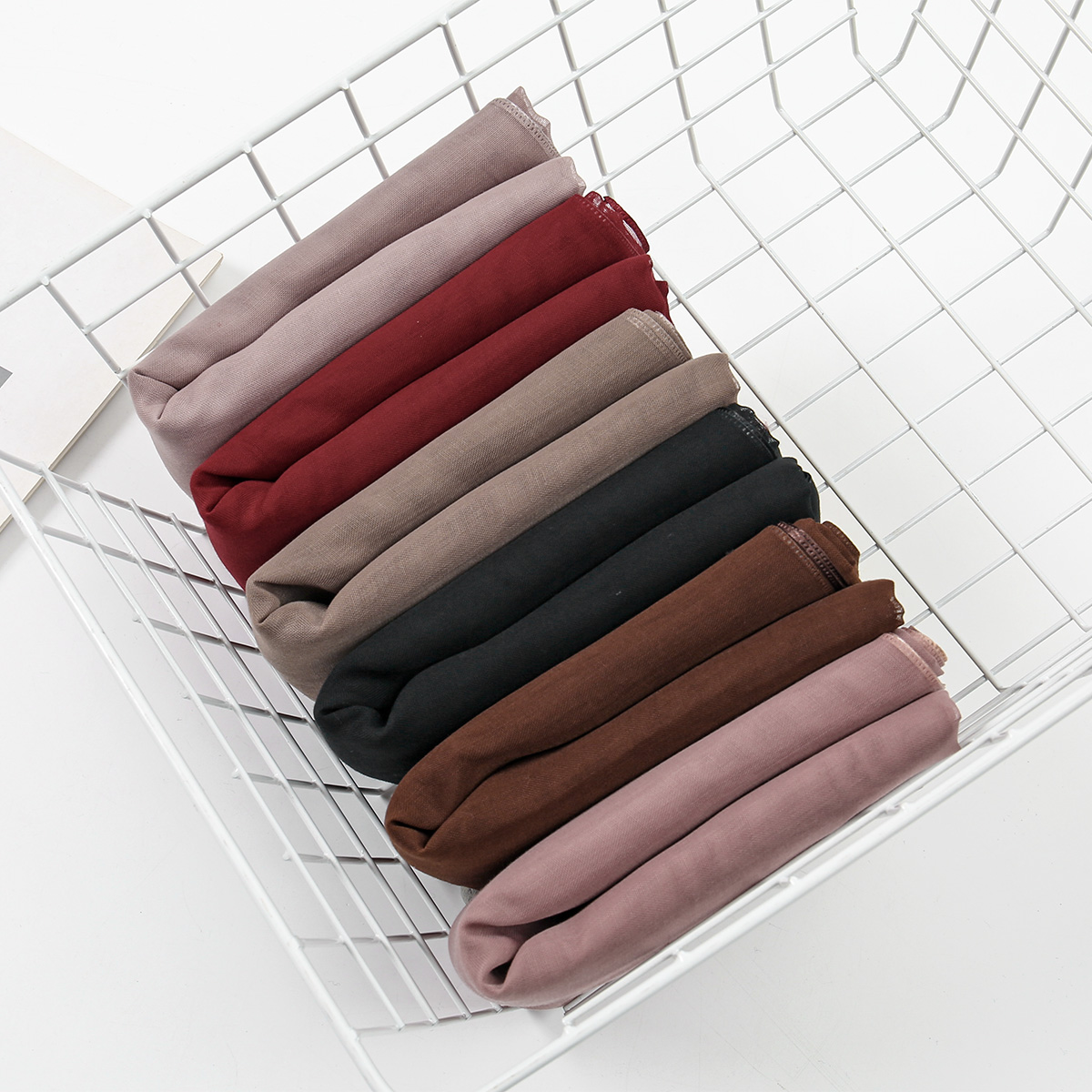 Ramadan 110cm solide Viscose carré écharpe musulman Hijab pour les femmes respirant foulard châle enveloppement nouveau tissu Turban foulard