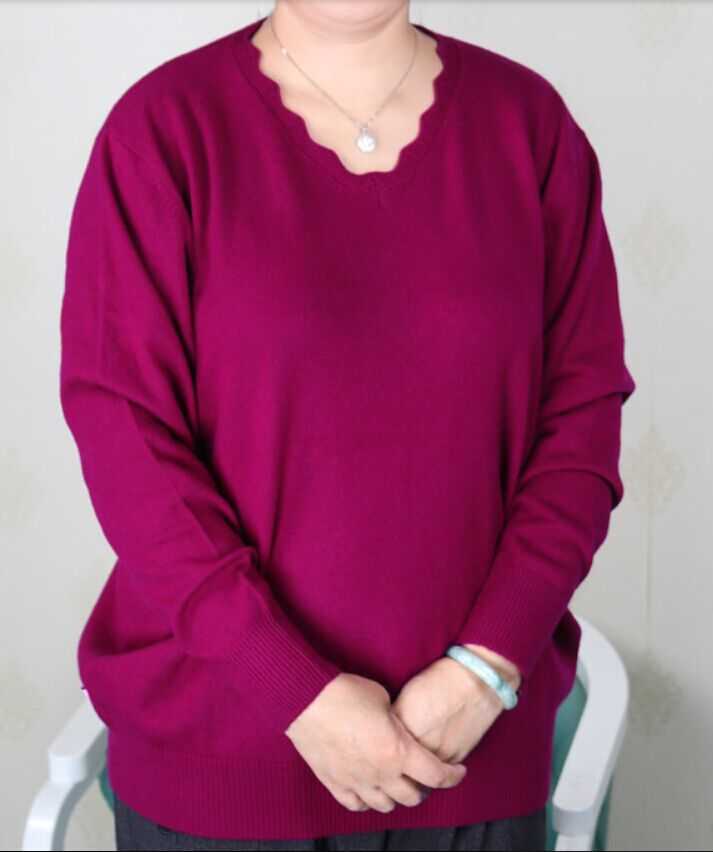 Pull en cachemire pour femmes, chemise tricotée, manches longues, vêtements d'âge moyen, grande taille, 5XL, 6XL, 7XL, 8XL, 9XL, grande taille