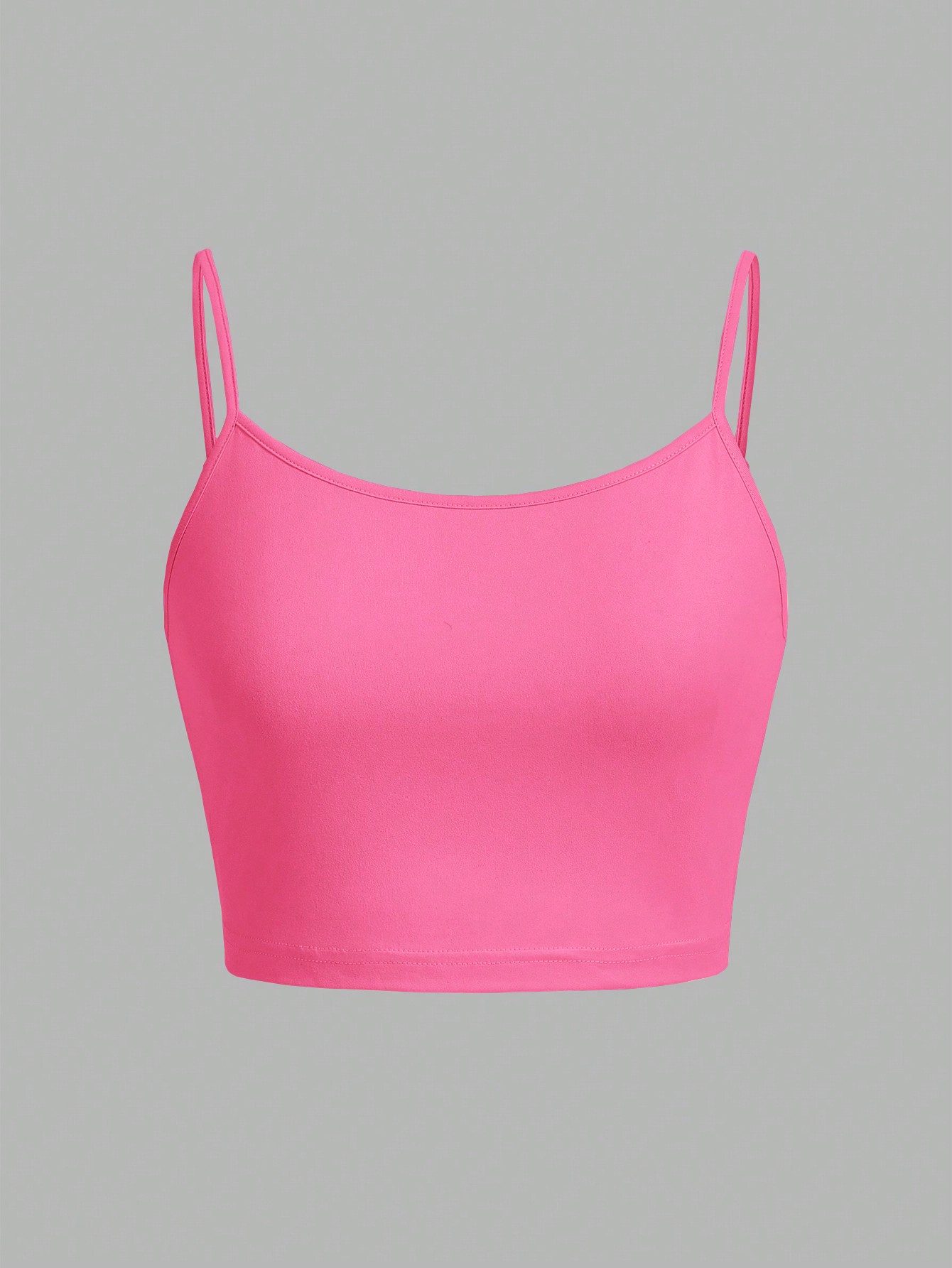 Lot de 4 débardeurs sexy d'été pour femmes, couleur unie, ajustables, confortables, doux, style crop top pour jeunes filles et femmes
