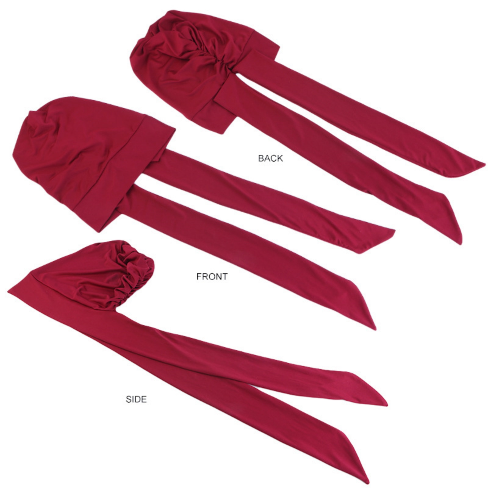 Turban musulman pré-noué, foulard élastique ethnique, chapeau islamique, bonnet tendance pour femme, hijab, turbante