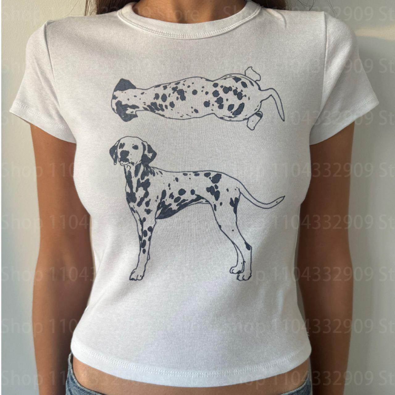 T-shirts graphiques pour femmes, style gothique grunge, Y2K, émoticônes, vintage années 90