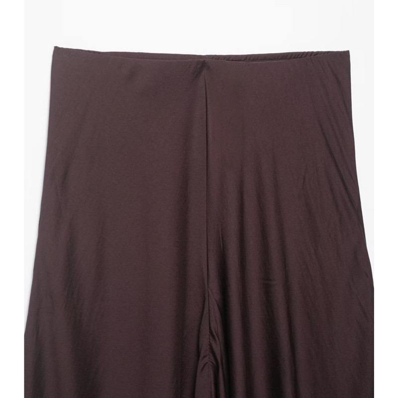 Jupes pour femmes Printemps-Été 2026 – Jupe évasée élégante à taille élastique, coupe trapèze, taille haute, décontractée