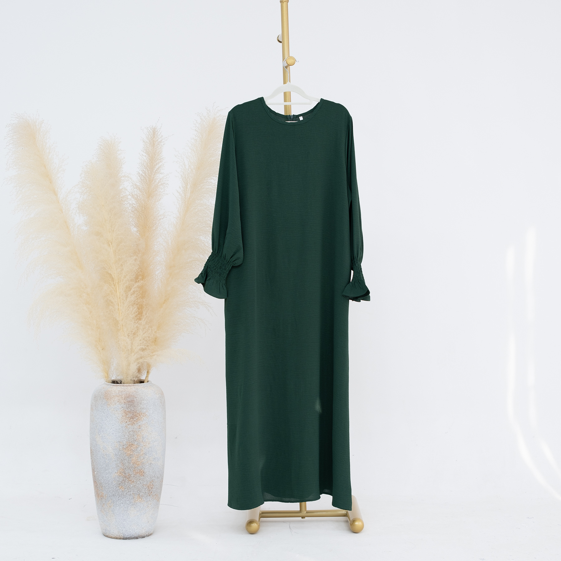 Eid Ramadan femmes musulmanes vêtement de prière Robe modeste Abaya caftan dubaï turquie Robe arabe Robe vêtements islamiques Abayas Caftan