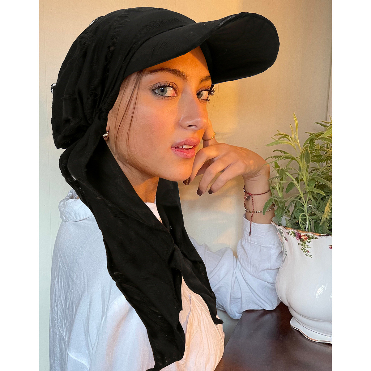 Casquette de Baseball pour femmes musulmanes, Turban, Hijab, casquette de chimio islamique, foulard pour dames, couverture enveloppante, nouvelle collection 2024