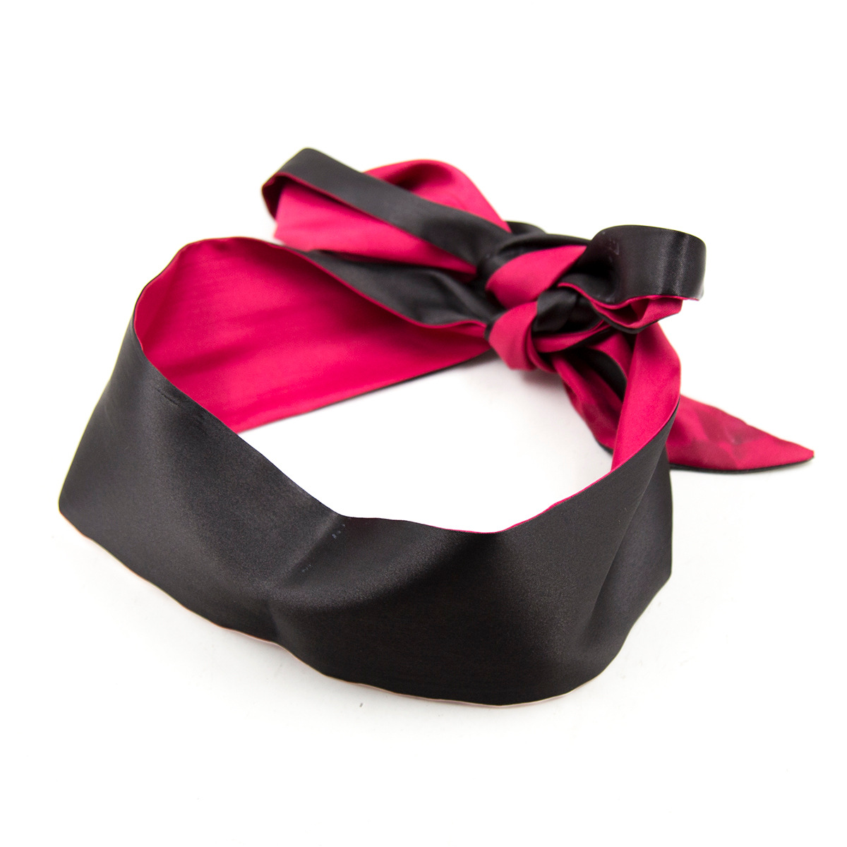 Masque pour les yeux en soie, deux couleurs, jouet masqué, masque de sommeil en soie pour accessoires de jeu, spectacle sur scène, cadeau Sexy pour femmes, haute qualité