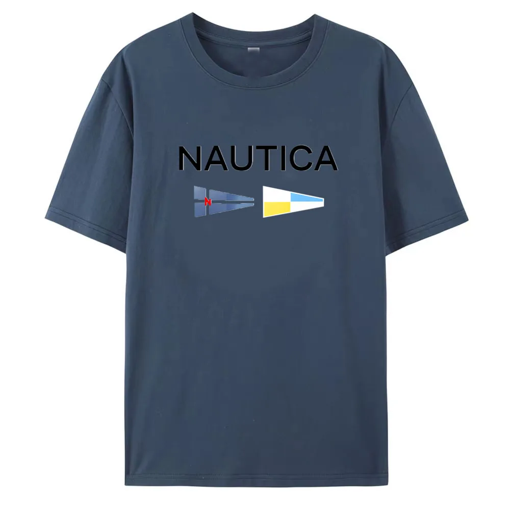 T-shirt d'été pour homme 100 % coton à manches courtes, tendance, respirant et confortable avec un motif minimaliste et géométrique