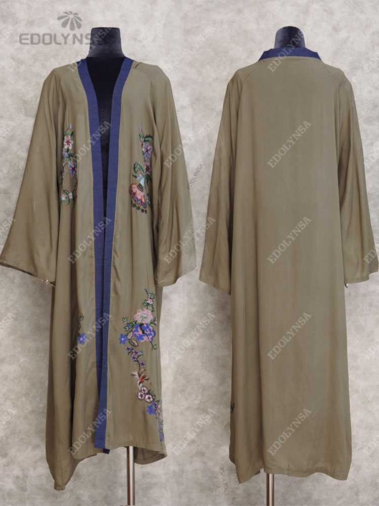 Kaftan brodé, Tunique de plage, Cache-maillot de bain, Saida de Praia, Cache-maillot de bain pour femme, Paréo, Sarong, Vêtements de plage Q882