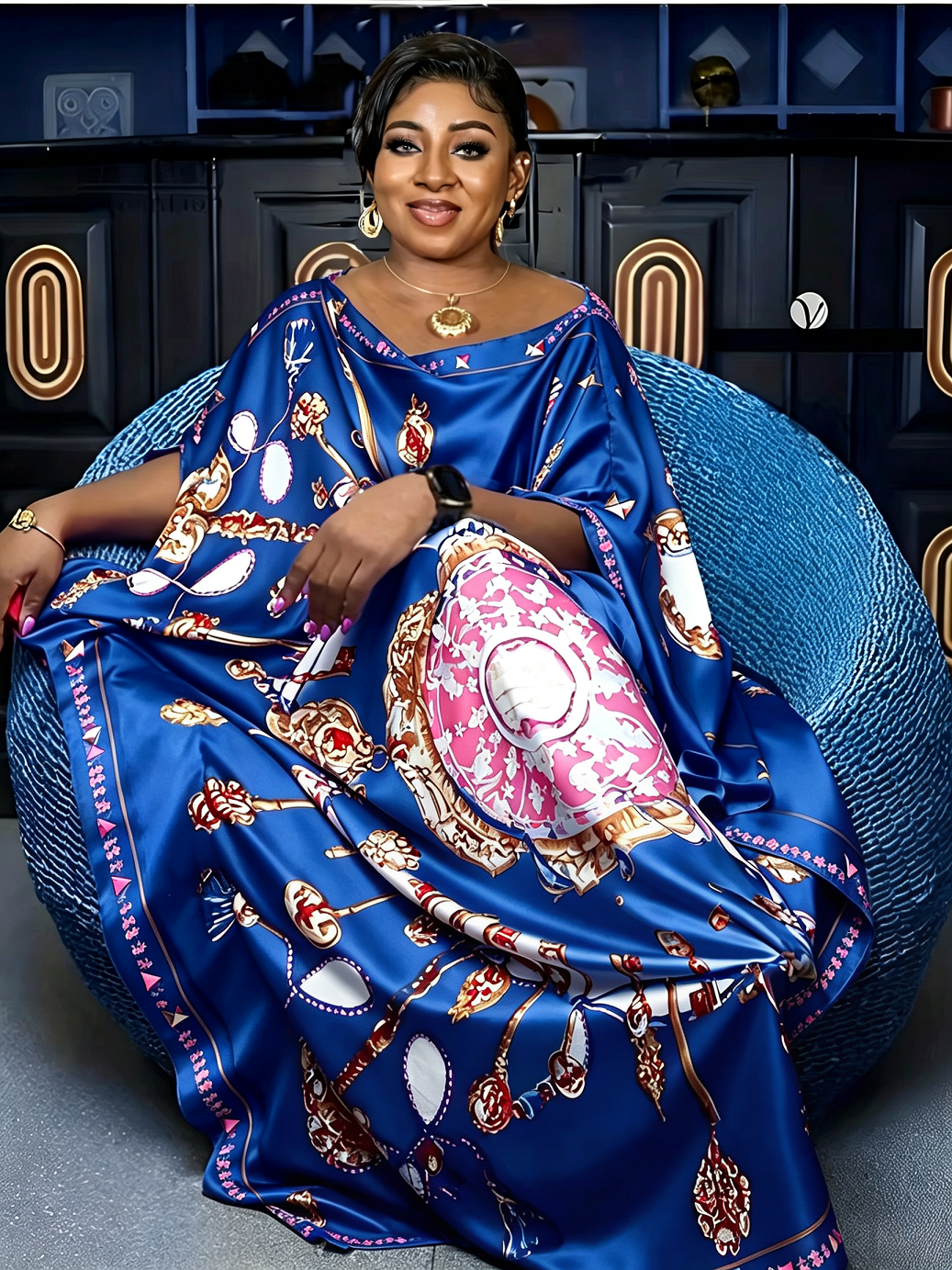 Robe imprimée à la mode pour femmes, robe bohème coupe ample, imprimé Paisley tendance, parfaite pour la plage et les vacances