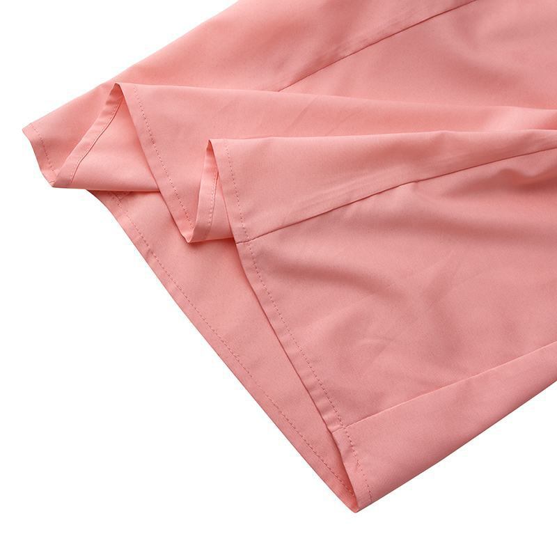Pantalon Palazzo Plissé Élégant Taille Haute pour Femme, Coupe Ample Évasée, Couleurs Unies, Long, Idéal pour le Bureau et le Travail, Jambe Large