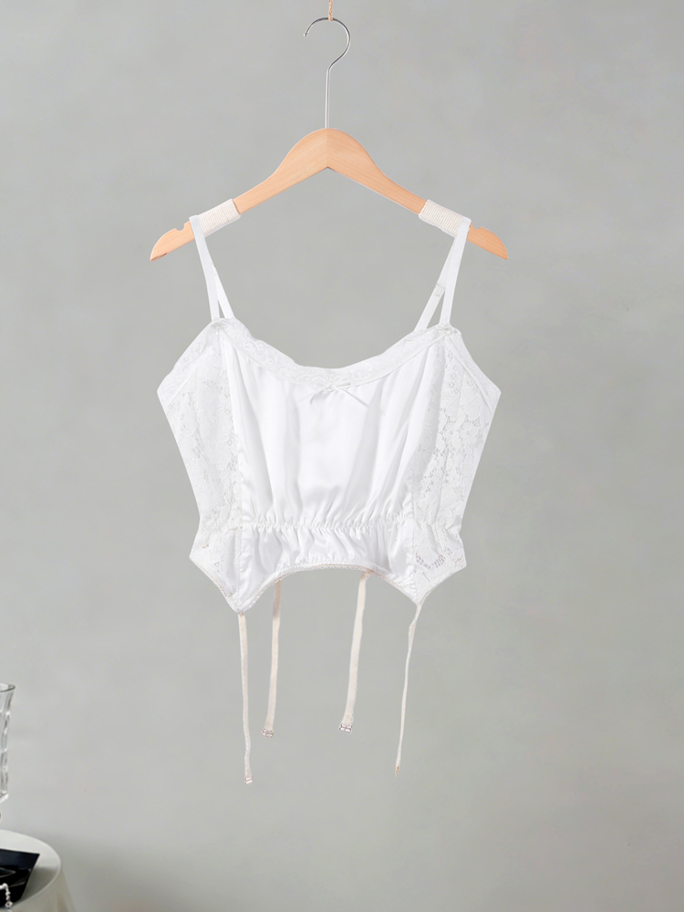 Ensembles sexy hauts à fines bretelles et mini-jupes pour femmes, avec patchwork en dentelle, haut court et tenues brillantes à sequins, Nouveauté 2026, Mode chic pour soirées