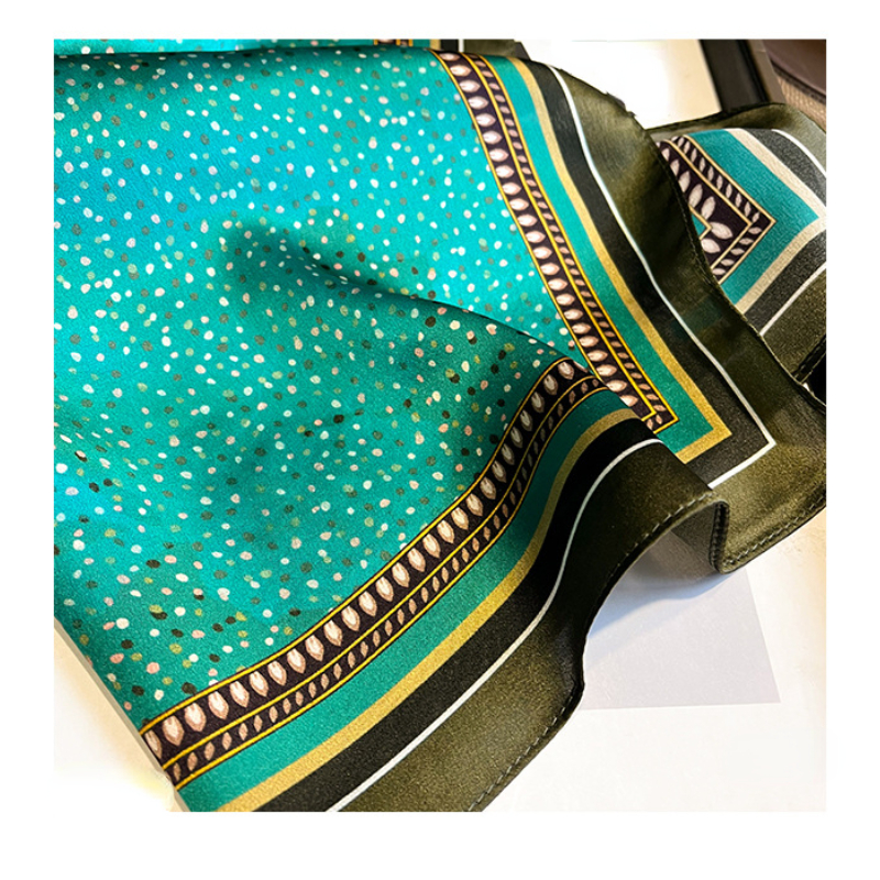 Foulard imprimé Mulberry pour femme, Foulard de la présidence, Bandana rond et carré, Foulard Hijab, Foulards pour cheveux, Mode de créateur, Luxe, 100%