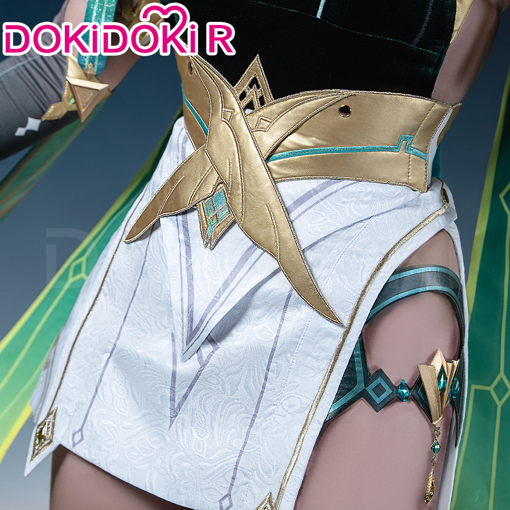 【M-XL Prêt à être expédié】Costume de cosplay Nefer Genshin Impact Song of the Welkin Moon【XS-2XL】Robe DokiDoki-R Nod-Krai grande taille