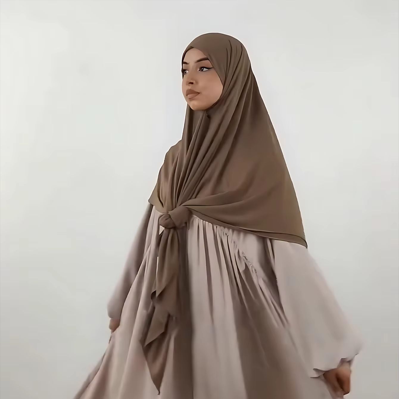 145*145 cm mode solide grande taille carré écharpe Hijab pour les femmes musulman doux Jersey longs châles Islam Ramdan prière turban bandeau