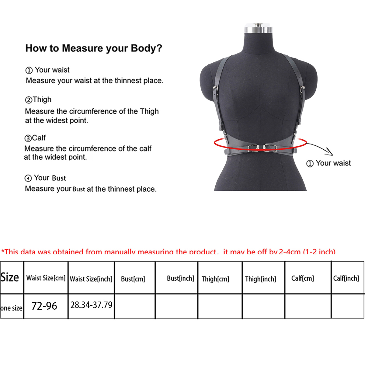 Ceinture décorative Punk pour femmes, Style de rue, ceinture à bretelles réglable, harnais Corset, accessoires pour vêtements gothiques