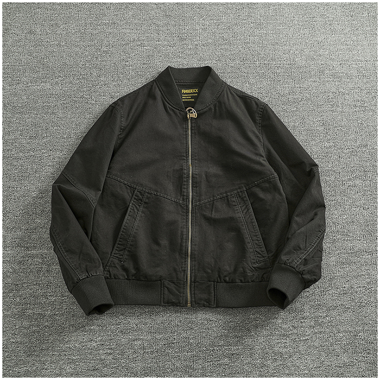 Veste de vol tissée vintage pour hommes, haut décontracté, opérabilité UR, marque de mode, classique