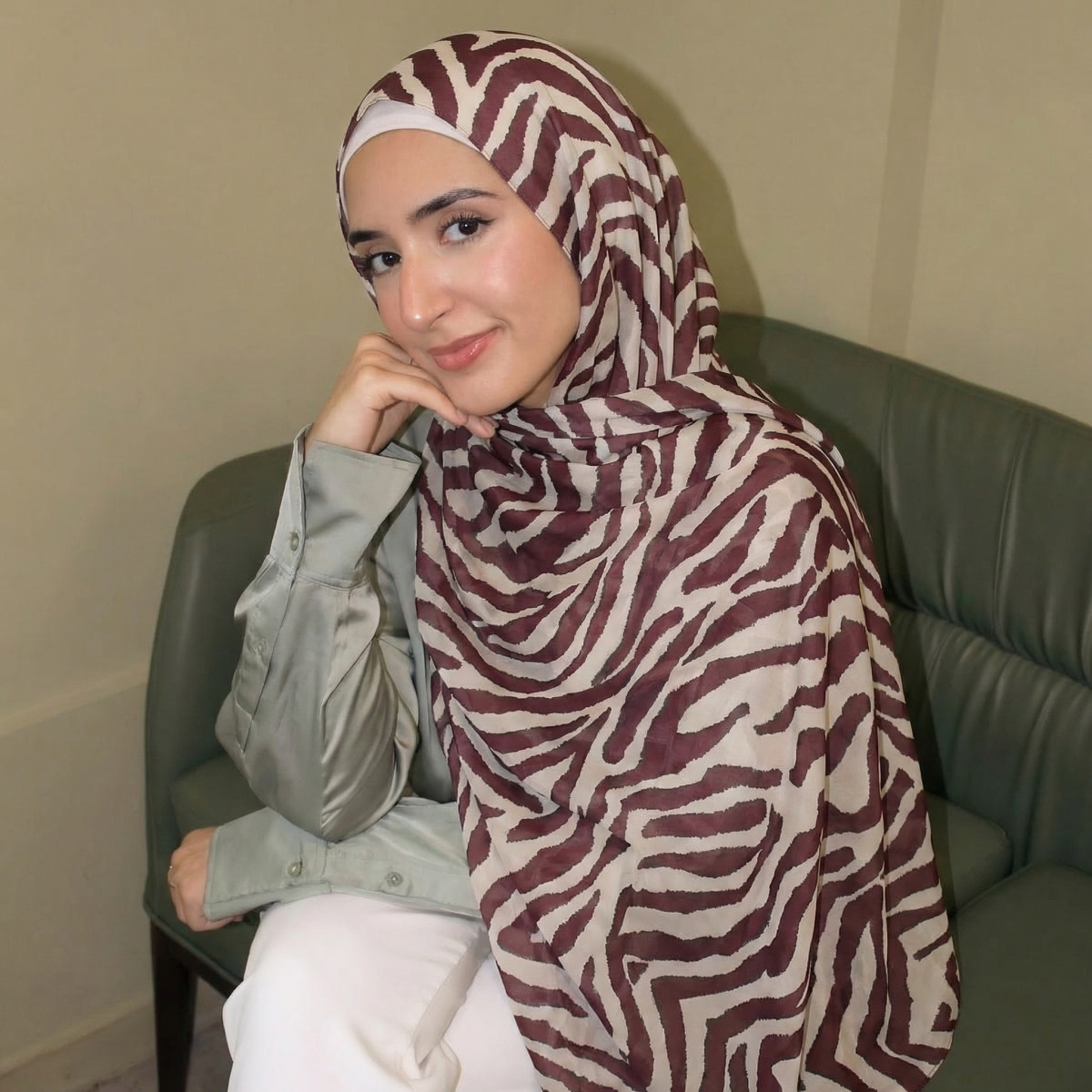 Écharpe de luxe à rayures, châle, étole, grand pashmina, hijab, bandeau, foulard, turban islamique, bufanda pour femme