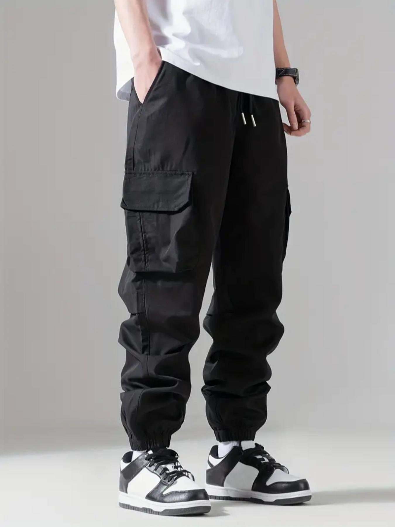Pantalons pour hommes, pantalons à neuf points, sport décontracté, salopette fine, fitness, course à pied, tissus confortables, simples et polyvalents, à la mode