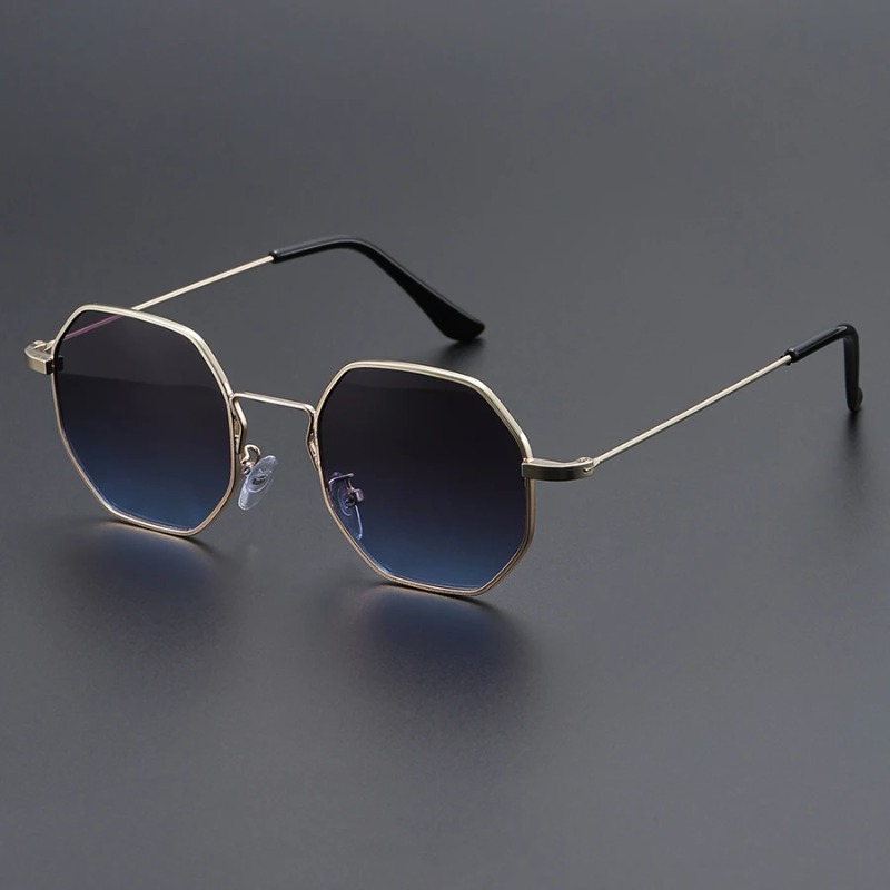 Lunettes de mode classiques à monture géométrique pour hommes, adaptées aux cadeaux de vacances à des amis et à la famille, lunettes de soleil pour femmes