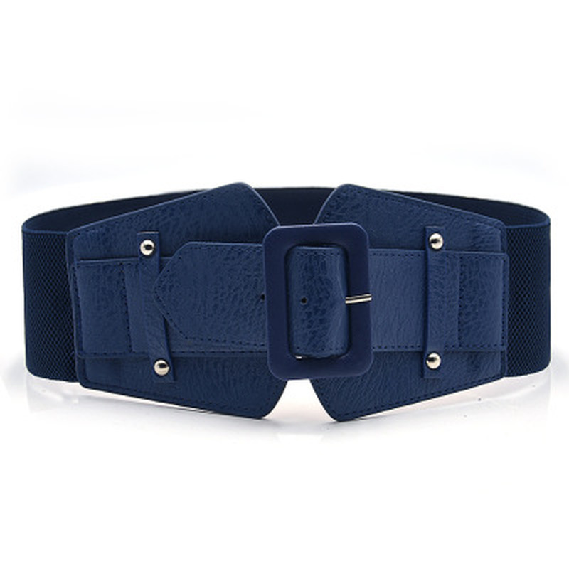 Ceinture large pour robes, ceintures élastiques, sangle de taille féminine, mode robe, accessoire décoratif, ceinture de personnalité
