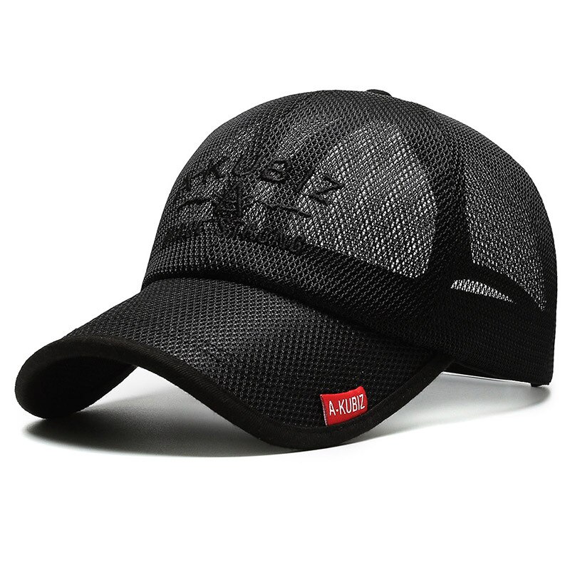 Nouveaux chapeaux d'été pour hommes et femmes, casquettes de baseball en maille, chapeau à visière brodé tendance, chapeau de protection solaire brodé avec lettres pour l'extérieur