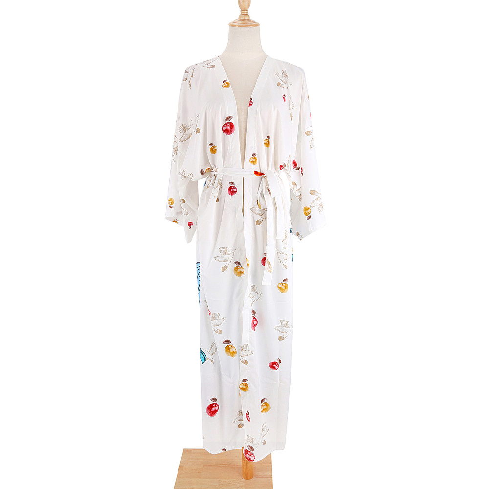 Kaftans à imprimé floral pour femme, tuniques féminines, couvre-maillot de plage, tenues de plage maxi été 2026, robes kaftan pour femmes