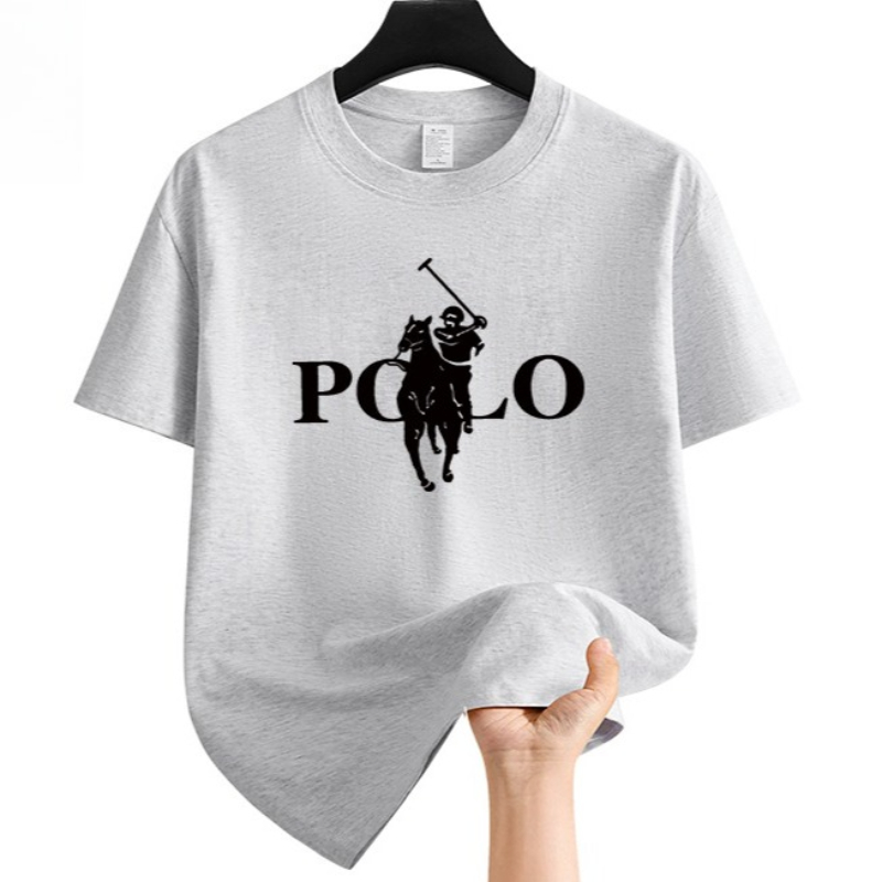 Vêtements de marque pour hommes, mode été, shorts décontractés pour affaires, t-shirt à manches courtes polyvalent à col rond, t-shirt respirant
