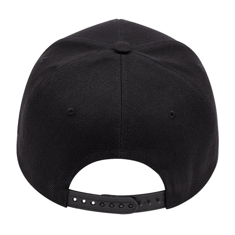 Chapeau à Bords Plats avec Lettres Brodées pour Homme et Femme, Chapeau de Style NYHip Hop avec Style Réglable, à la Mode