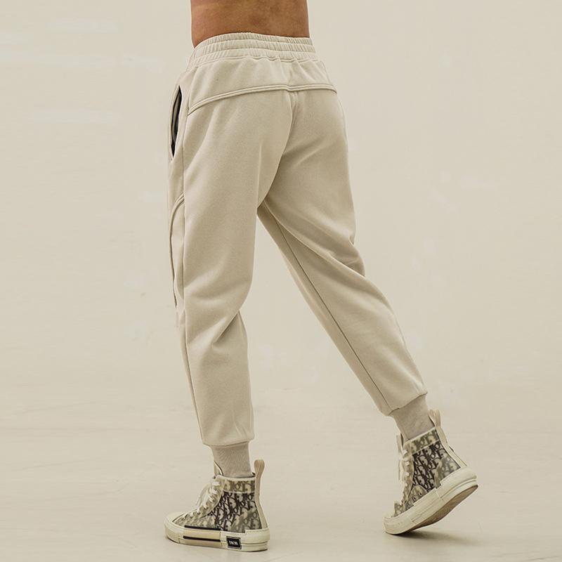 Pantalon cargo de sport décontracté en coton pour hommes, jogging d'entraînement, pantalons de survêtement de gym, pantalons de survêtement de jogging, vêtements streetwear, fjMen