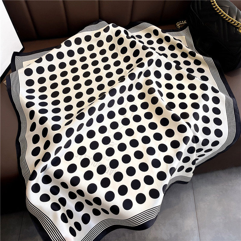 Foulard carré en soie 100% naturelle pour femmes, bandana, foulard pour cheveux, châles, foulard carré pour le cou, accessoires de mode, cachecol femme