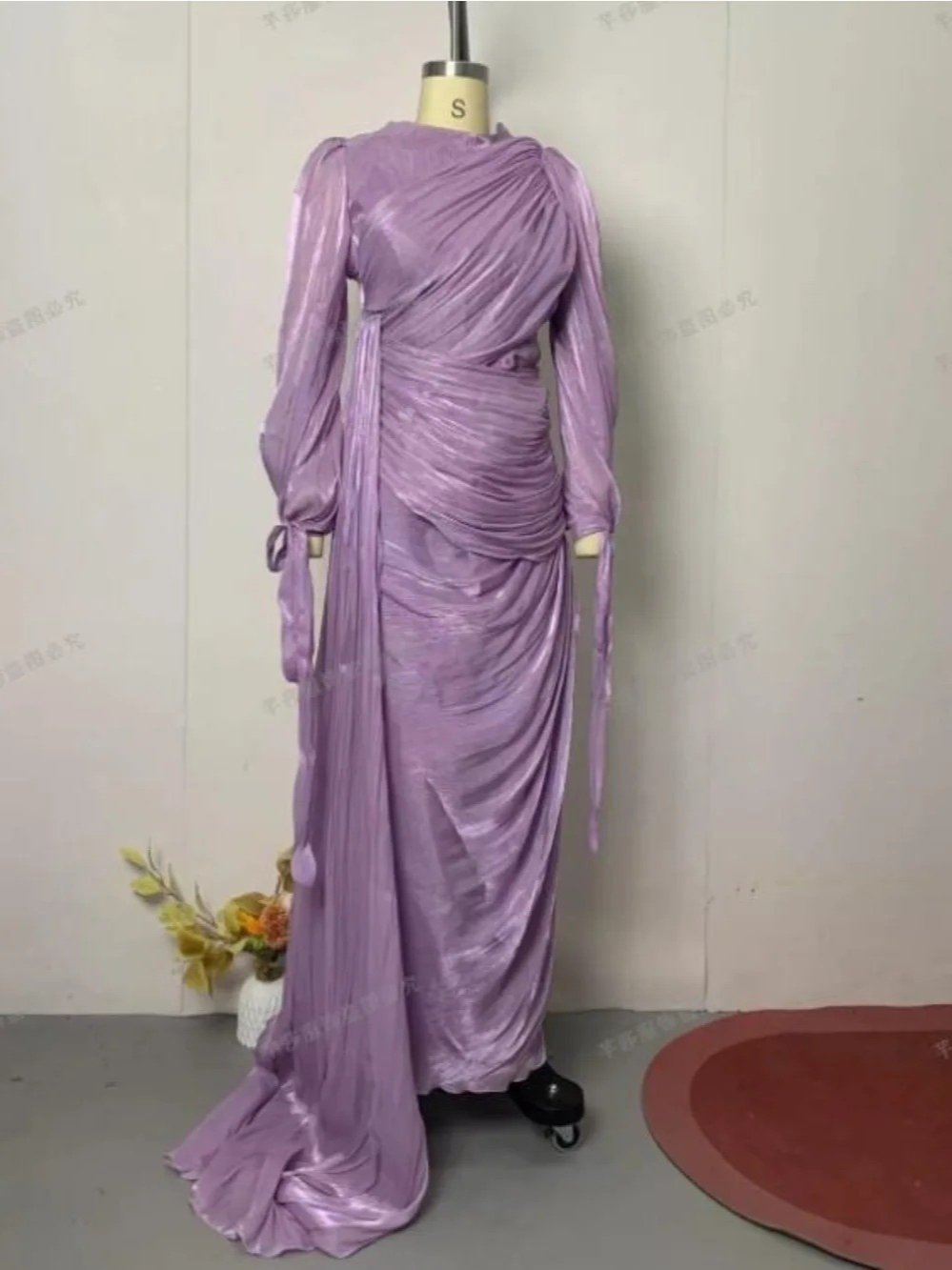 Eid soyeux femmes Robe musulmane Abaya fête Jalabiya Ramadan fête robes longues robes Largos arabe longue Robe maroc caftan 2025