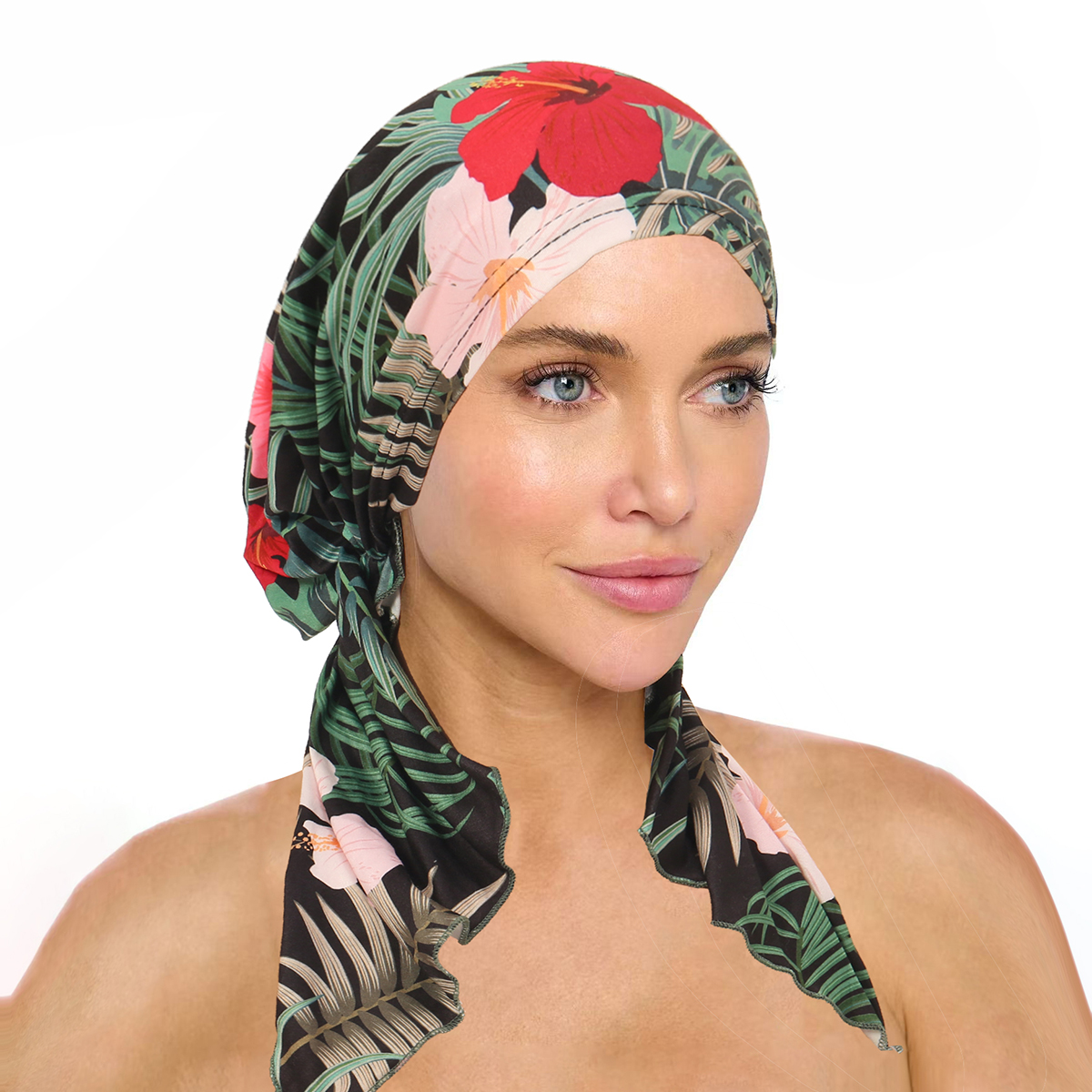 Nouvelles femmes foulard Hijab chimio casquette Turban pré-attaché chapeaux Bandana Cancer perte de cheveux foulard tête enveloppement extensible chapeau Hijabs