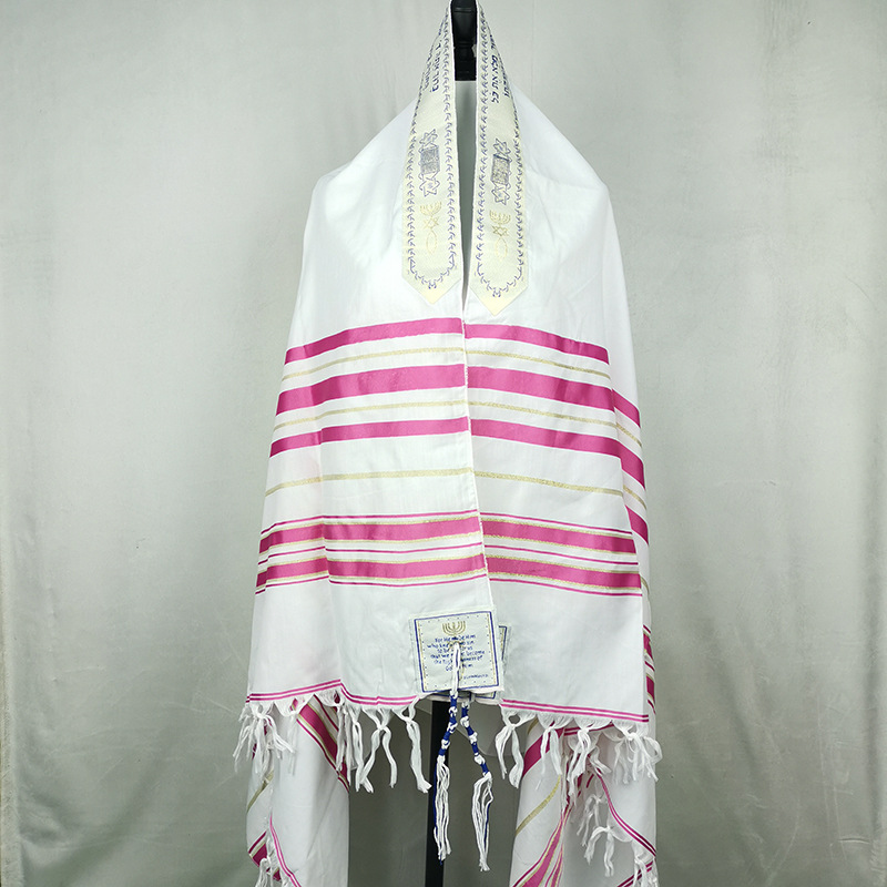 Grande taille 108*180Cm juif Tallit Talit prière châle et Talis écharpe femmes hommes Talit prière châle messiatique Tallit pour chrétien