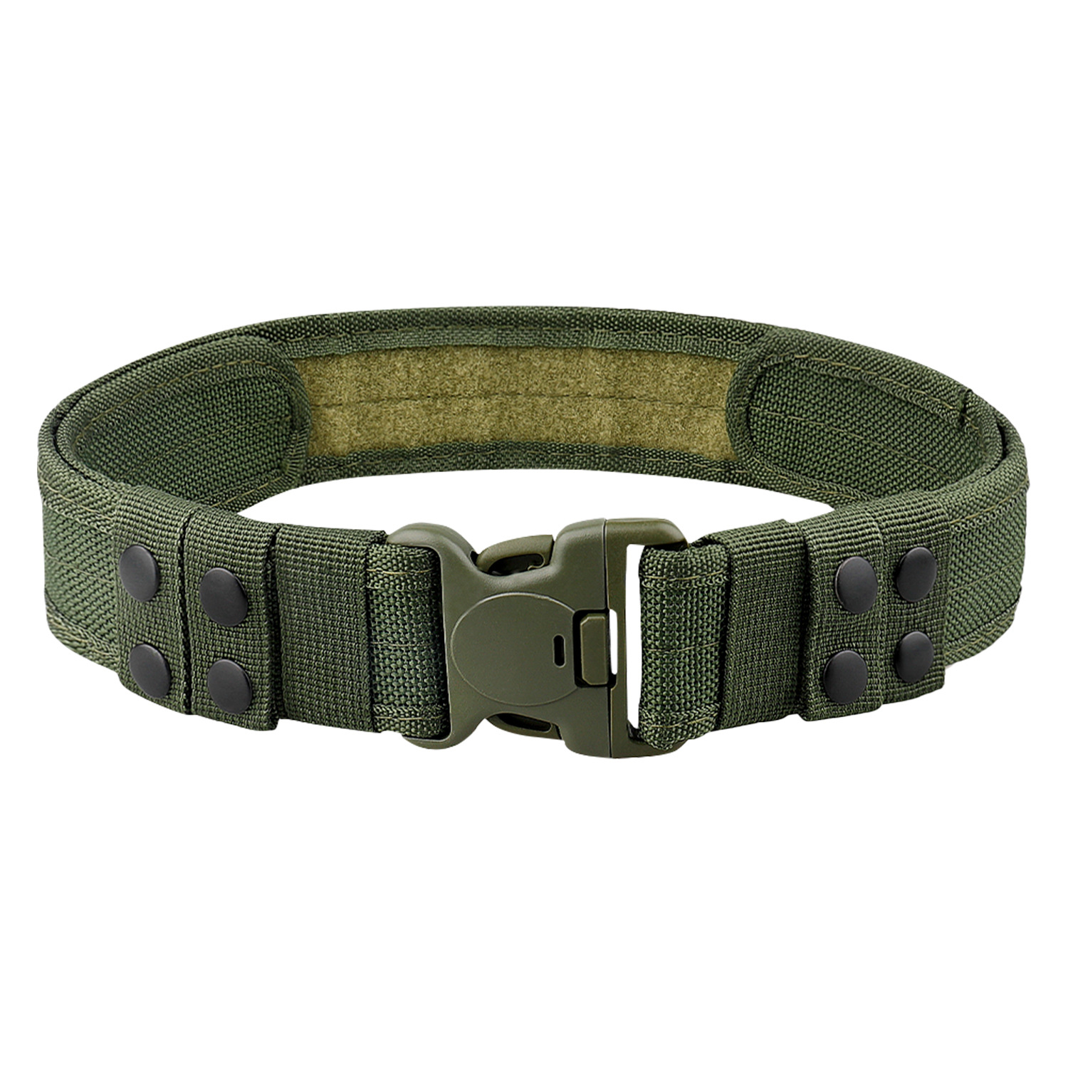 Ceinture en nylon pour hommes, ceinture tactique multifonctionnelle tissée en polyester pour sports de plein air, sangles de taille, parfaite pour les aventures en plein air