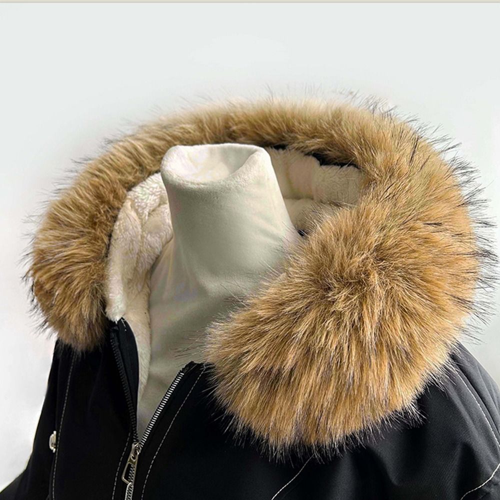 Longue écharpe fausse fourrure de renard écharpe chaude épaissie coupe-vent robe Cape fausse fourrure allongée écharpe col de fourrure mode hiver