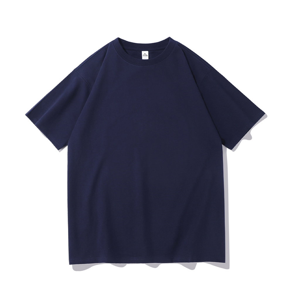 T-shirt à Manches Courtes et Col Rond pour Homme, Vêtement Basique, Décontracté, Surdimensionné, en Coton, Été