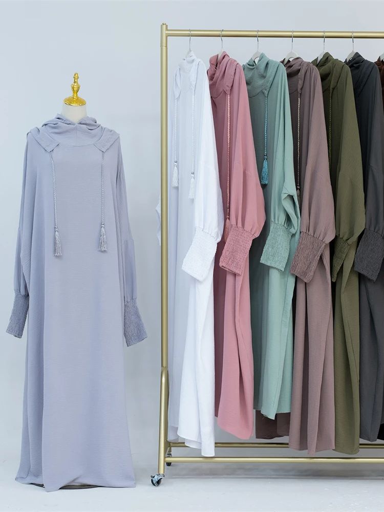 Ramadan Niqab Khimar musulman Abaya Damen dubaï turquie Islam vêtements de prière femmes Jilbab Robe modeste caftan Robe Femme Musulmane