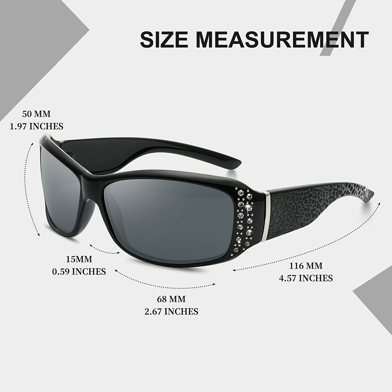 Lunettes de soleil classiques pour femmes, rectangulaires, biscuits, Bling, conduite, pêche