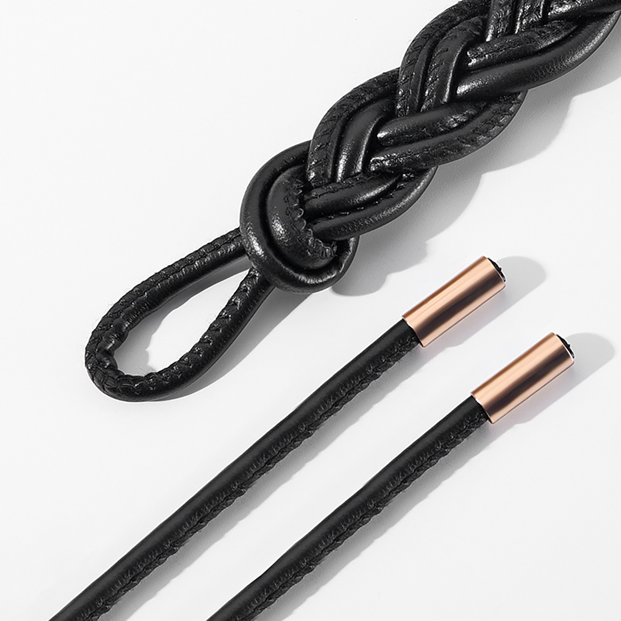Ceinture longue nouée pour femme, en cuir tressé, fine, pour robe ou manteau, ceinture décorative