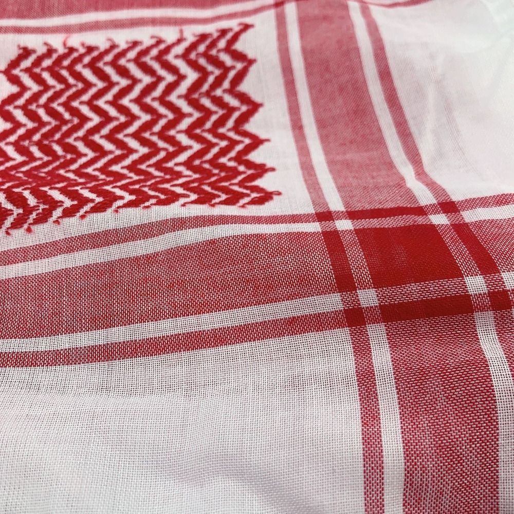 Écharpe tissée traditionnelle Keffiyeh Kufiya pour hommes et femmes, motifs à carreaux classiques, bande de sauna