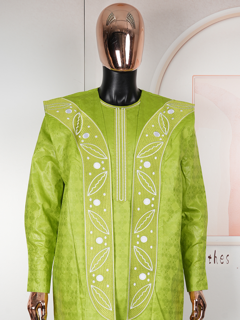 Vêtements africains pour hommes, 3 pièces, hauts à manches longues et pantalons, ensembles Dashiki traditionnels en bazin brodé avec manteau
