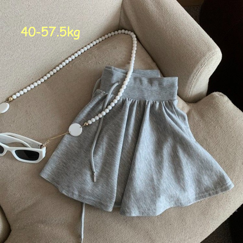 Femmes Mini jupes coréen blanc plissé à volants taille haute mince a-ligne jupe Fitness Tennis doublure Anti-vide jupes de course