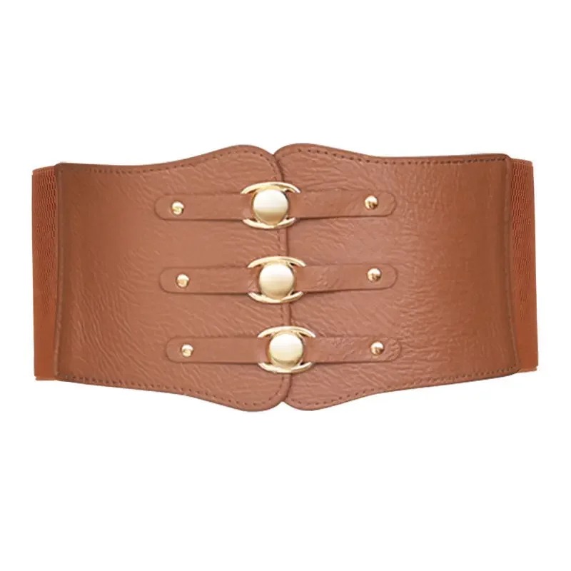 Corset à lacets en cuir PU pour femme, ceinture vintage, mode gothique, corset amincissant, joint de taille, environnement pour femme