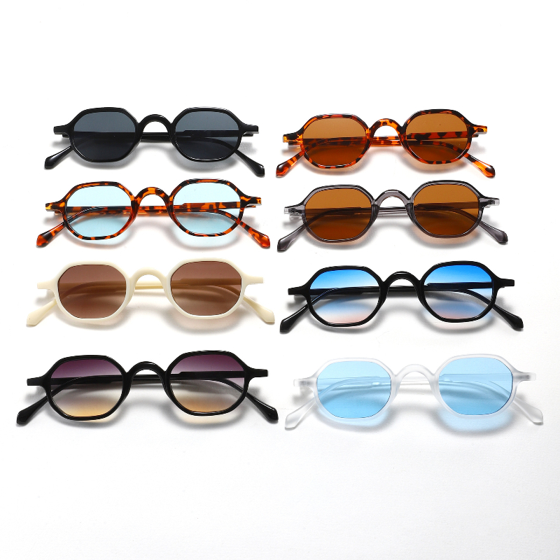 Petites lunettes de soleil ovales tendance pour femmes et hommes, Vintage, élégantes, pour voyage, pour l'extérieur, Protection UV400