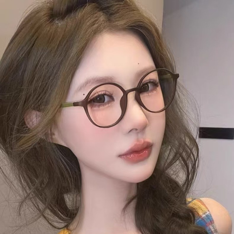 Nouvelles lunettes de lecture rondes femmes lunettes d'ordinateur hypermétropie presbytie lunettes lentille claire lunettes de Prescription очки для