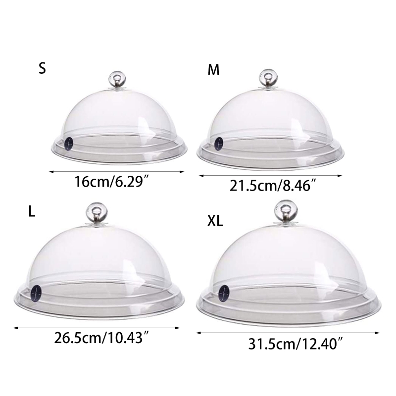 Couvercles dôme Cloche pour fumer, pour assiettes, bols verres, pistolets fumeur, couvercles pour fumer G5AB
