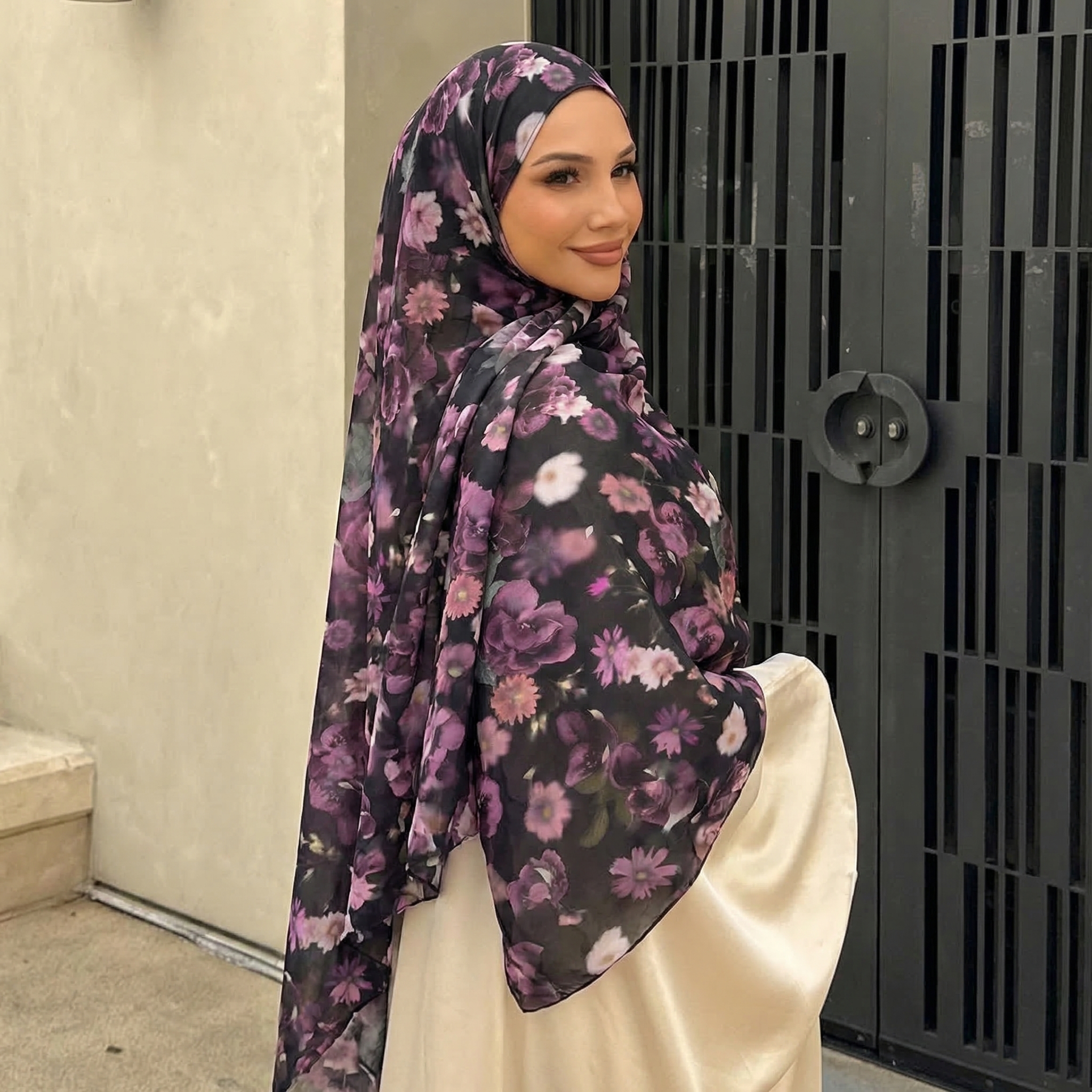 2026 Foulard Hijab en Jersey Imprimé, Châle, Voile, Turban, Écharpe pour Femme Musulmane, Islamique, Arabe